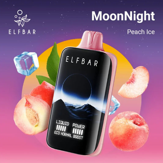 Elf Bar Moon Night 40K – Peach Ice - Vape Shop Noida