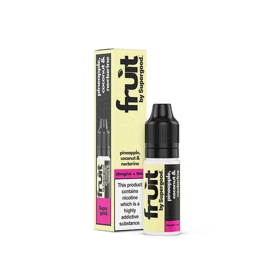 Fruit by Supergood  Pineapple Coconut & Nectarine 10ml Nic Salts E-Liquid