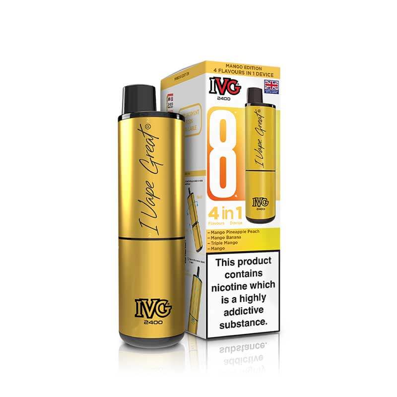 IVG 2400 4-in-1 Prefilled Pod Vape Kit