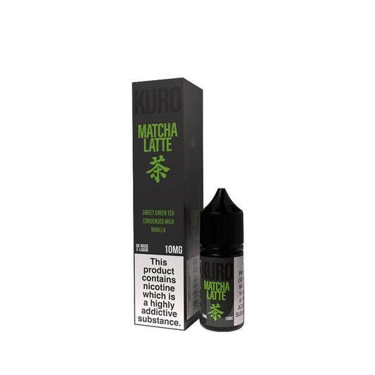 Kuro Matcha Latte Nic Salts 10ml E-Liquid  By Riot
