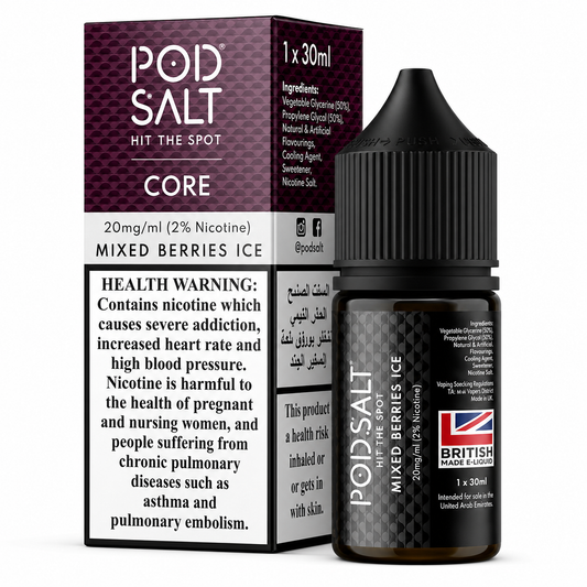 Mix Berries - Pod Salt Core Nic Salt 30ML | Vape Mash India