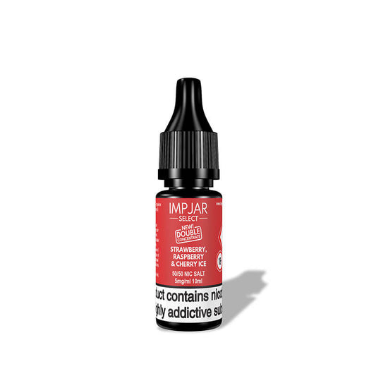 Imp Jar Select Strawberry Raspberry & Cherry Ice 10ml Nic Salts E-Liquid