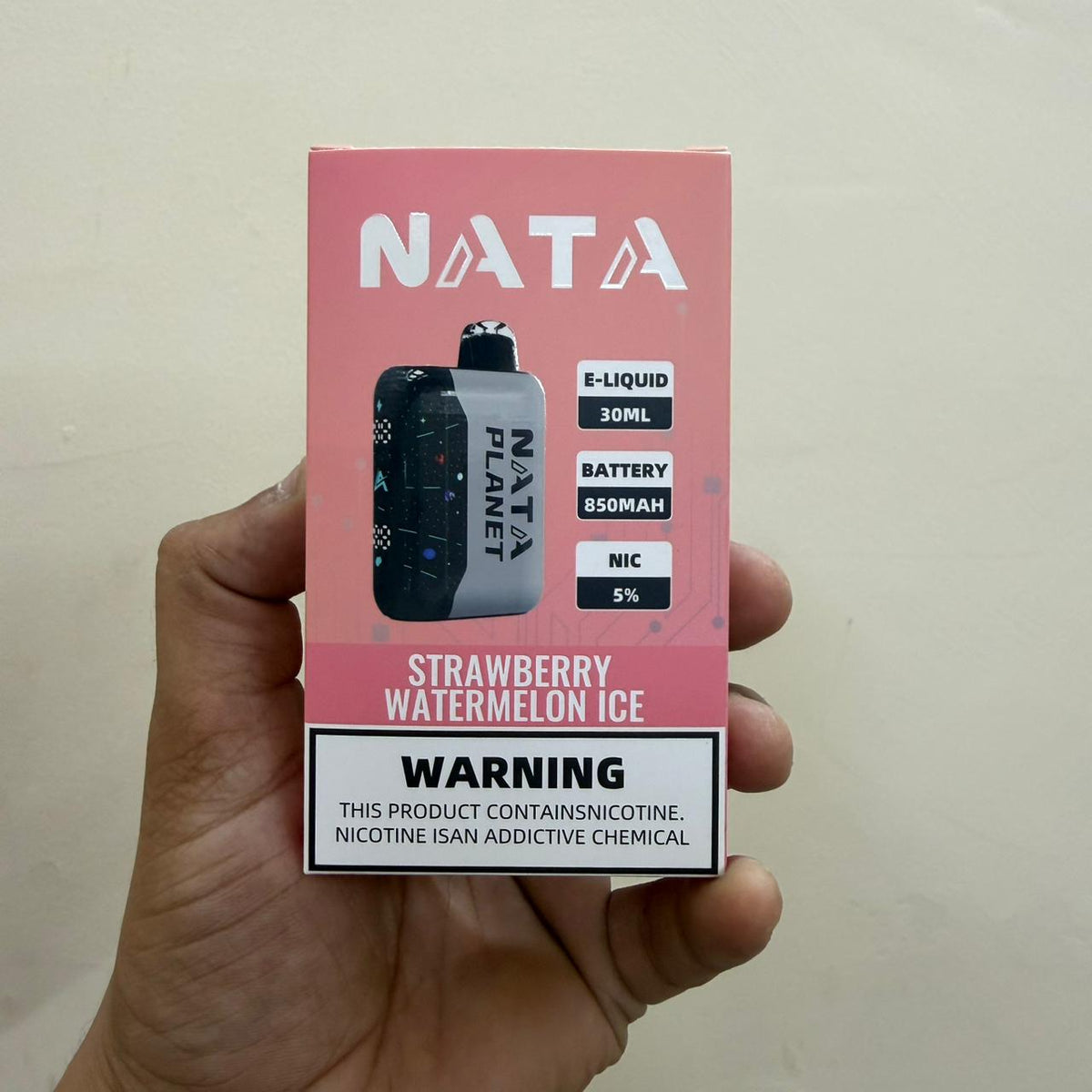 Nata Planet Rechargeable Vape Device with 5% Nic - 30,000 Puffs