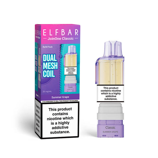 Elf Bar JoinOne Summer Grape Prefilled Pod + Refill