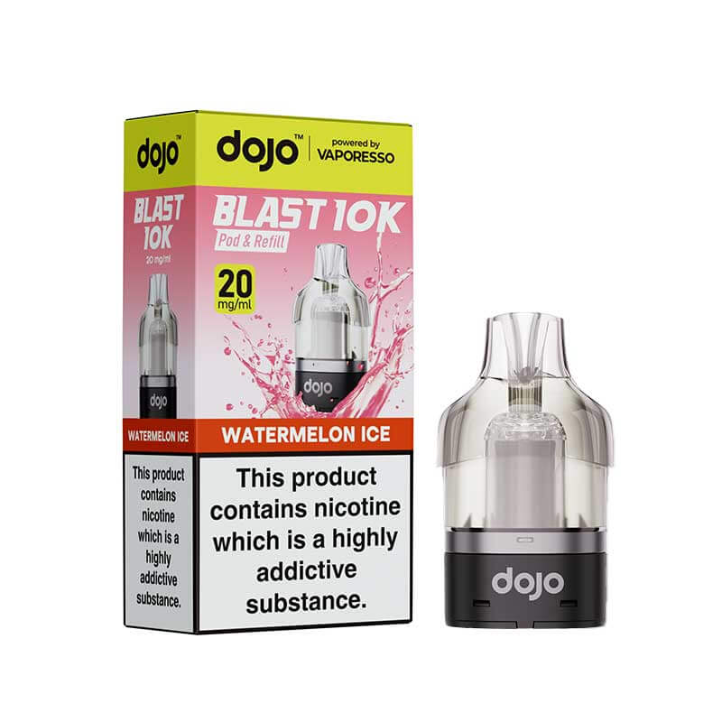 Vaporesso DOJO Blast Pod & Refill For 10K or 30K Device – Watermelon Ice
