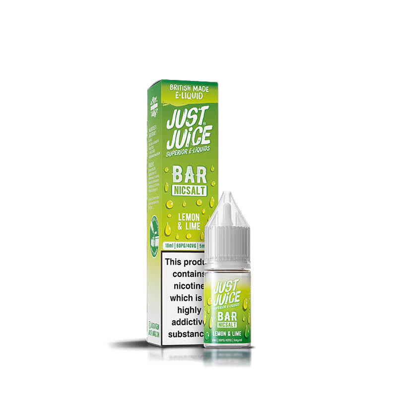 Just Juice Bar Range Lemon & Lime 10ml Nic Salt E-Liquid