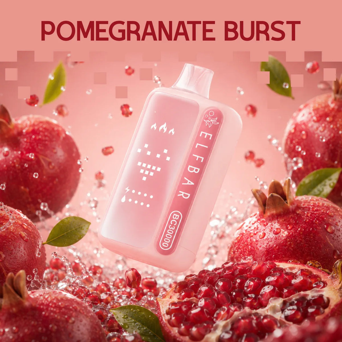 ELF BAR BC 30000 disposable vape - Pomegranate Burst flavour