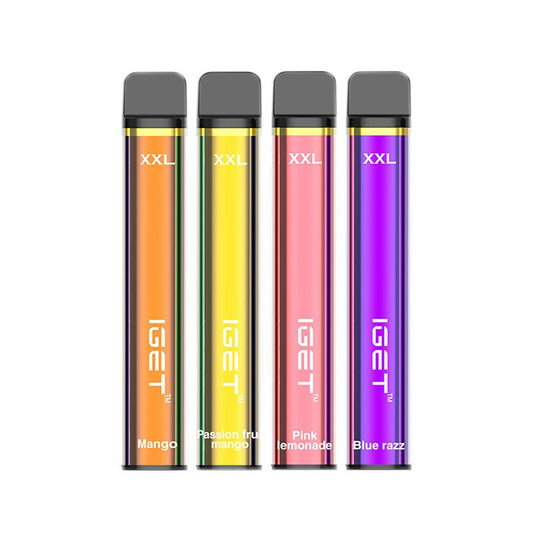 IGET XXL Disposable 1800 puffs 50MG, 5%
