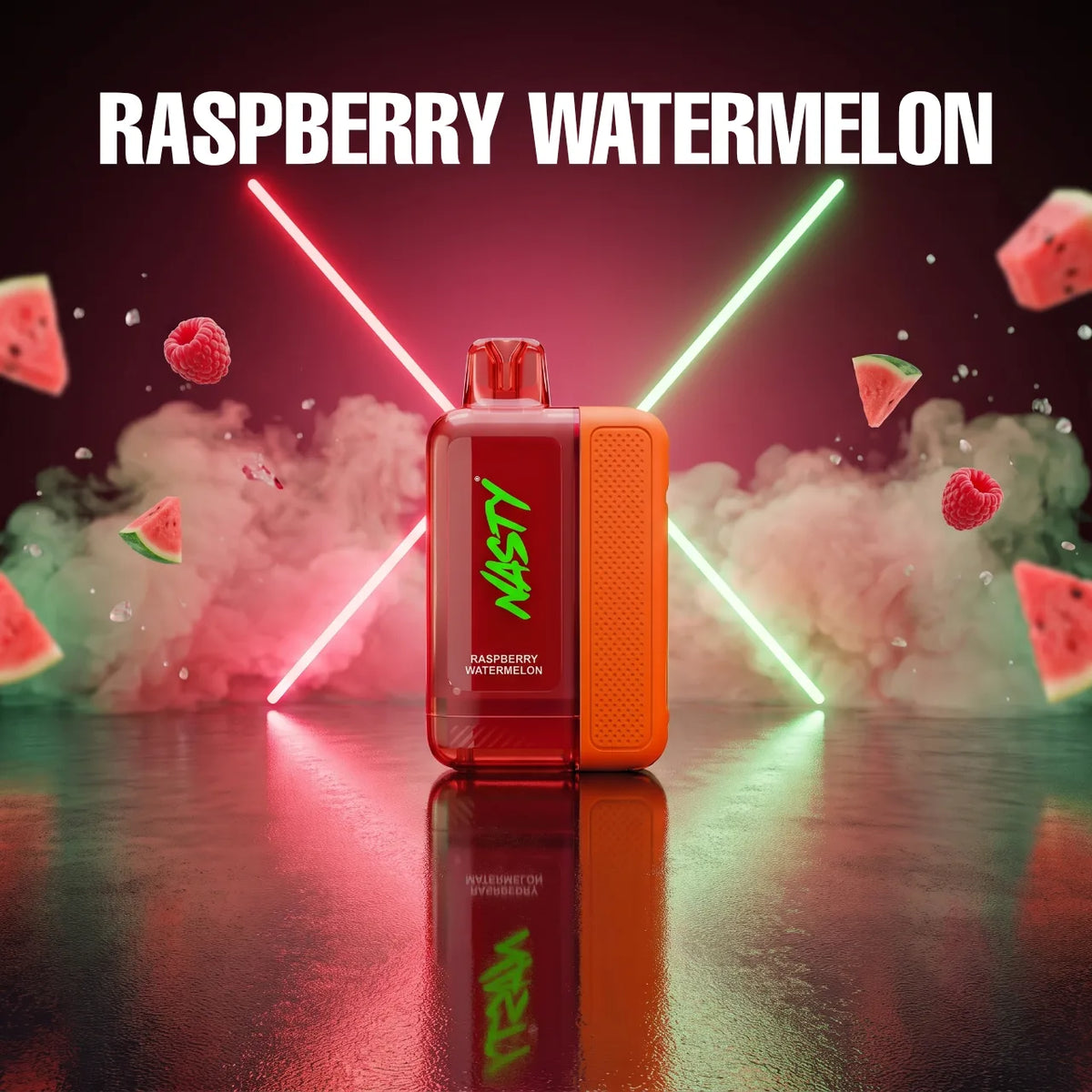 NASTY BOLT HYPERBEAST 50000 disposable vape - Raspberry Watermelon flavour