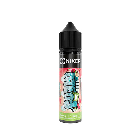 Nixer Fugly But Cool Cherry Peach & Rhubarb 30ml Longfill E-Liquid