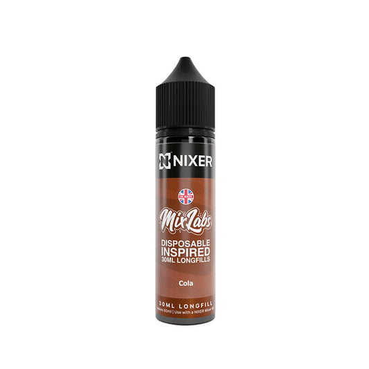 Nixer Mix Labs Cola 30ml Longfill E-Liquid