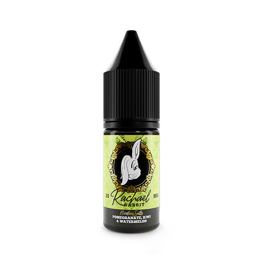 Jack Rabbit Rachael Rabbit Pomegranate, Kiwi and Watermelon Nic Salt E-Liquid - 10mg