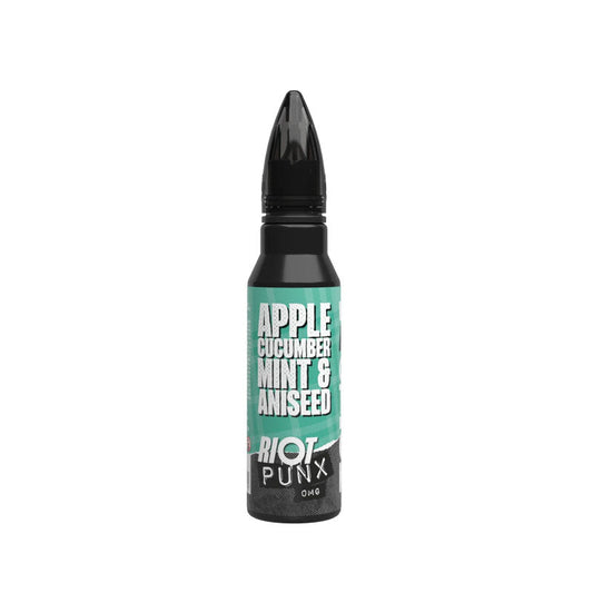 Riot Squad Punx Apple, Cucumber, Mint & Aniseed 50ml Shortfill E-Liquid