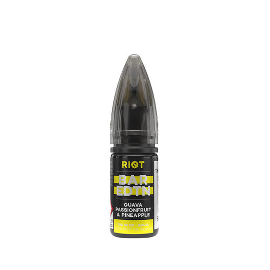 Riot Squad BAR EDTN Guava Passionfruit & Pineapple 10ml Nic Salt E-Liquid