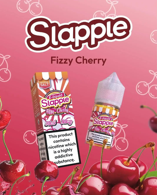 Fizzy Cherry - Slapple Nic Salt 30ML | 30MG, 50MG | Vape Mash India