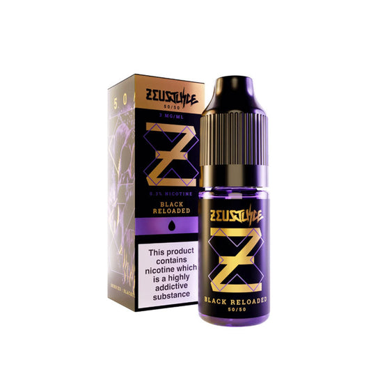 Zeus Juice Black Reloaded 50/50 E-Liquid 10ml